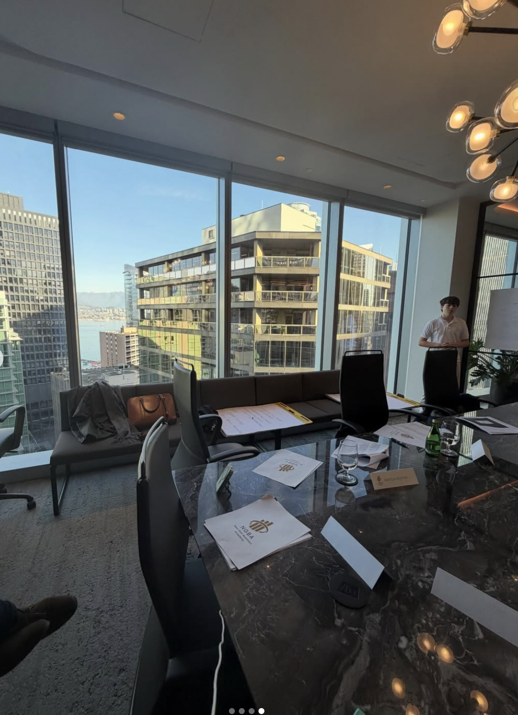 Downtown skyline view from the NGBA meeting room
